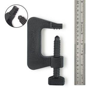 Spartan Euro Clamp in Noryl, showing cutaway close-up of plain tip