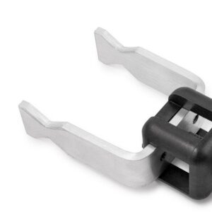 Aluminium bracket shown with Spartan Box Clamp